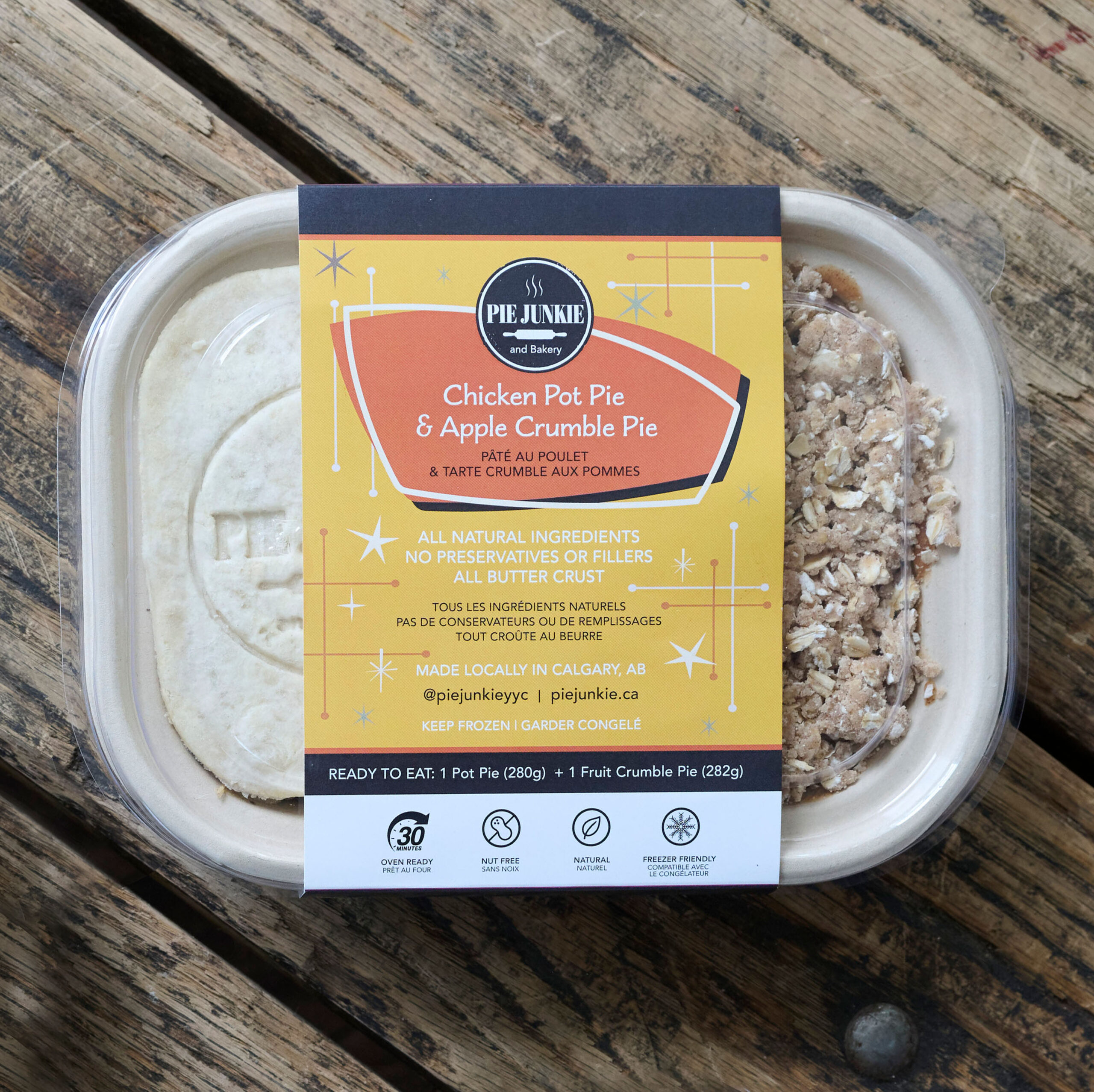 Frozen TV Dinner Chicken Pot Pie Pie Junkie